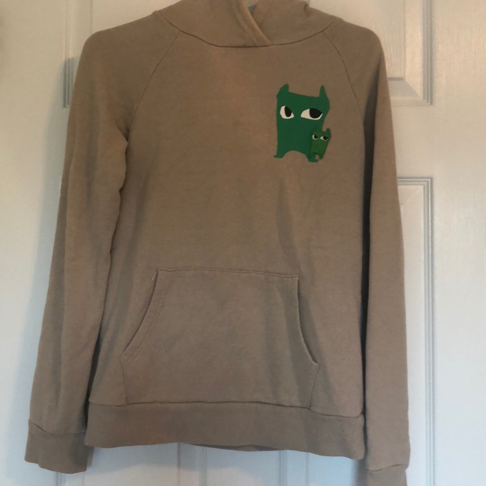 cute gray hoodie